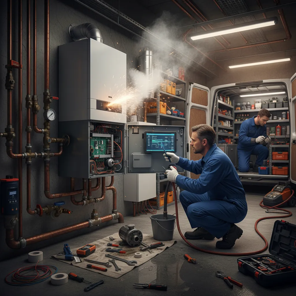 Professional boiler repair in Kedington