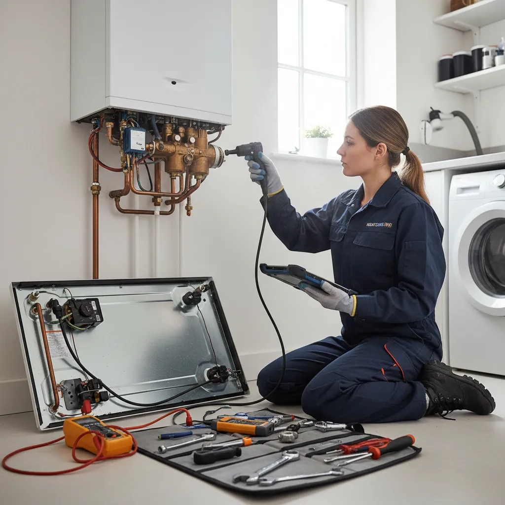 Boiler servicing in Elsenham
